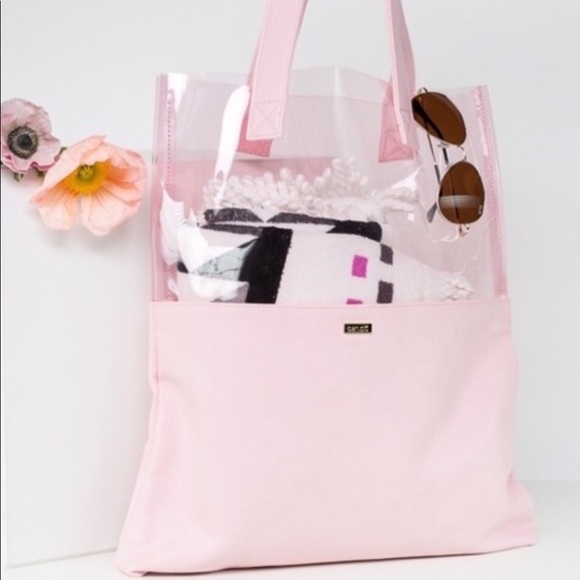 NWT 🌸 Ban.do Peekaboo Tote (White) - Picture 10 of 14